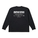 長袖 ユーティリティー オーバーサイズド Tシャツ アーカイブロゴ ブラック | アウトドア - 14668845 - S | NEW ERA ニューエラ公式オンラインストア