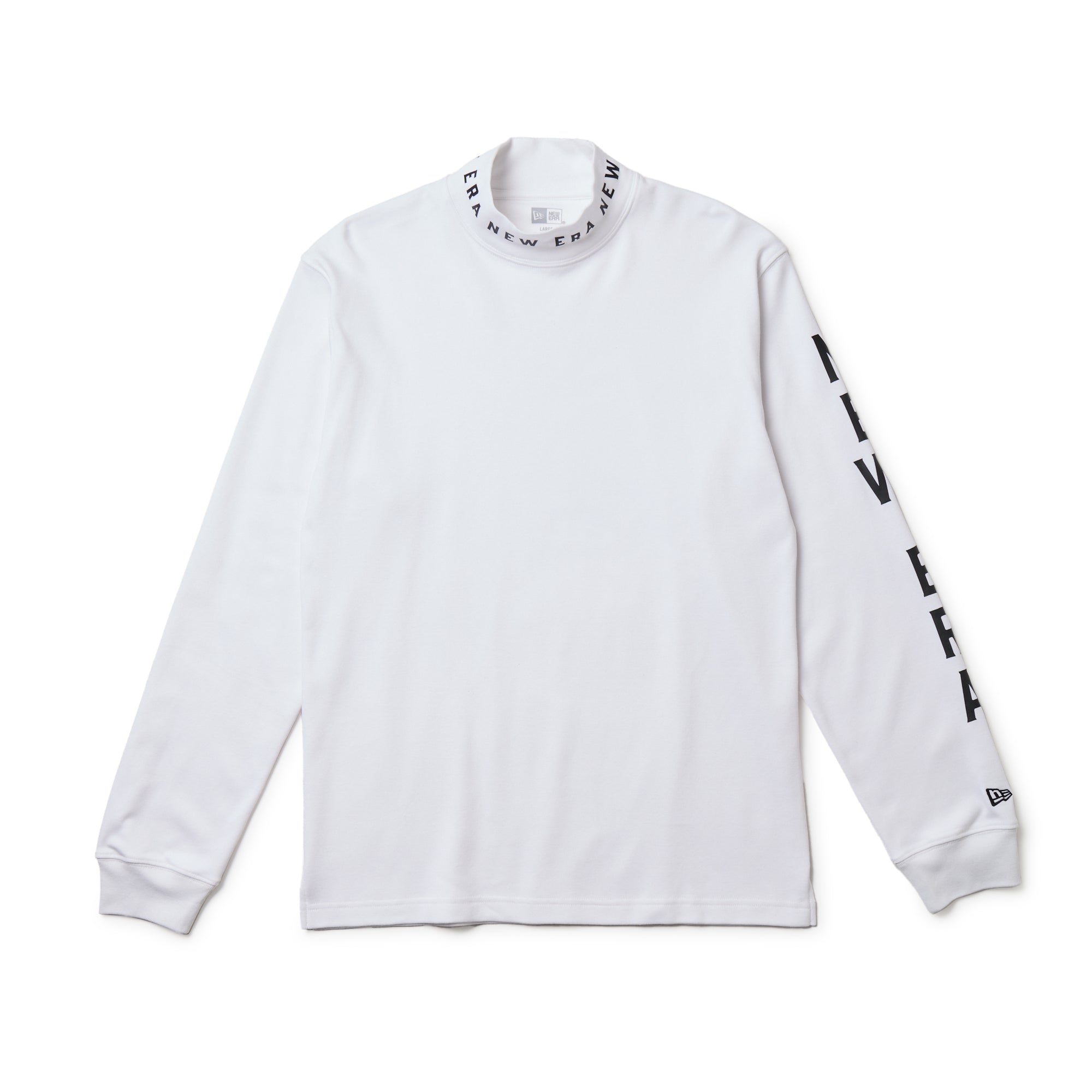 長袖 ハイネック ウォーム Tシャツ オフホワイト | ゴルフ