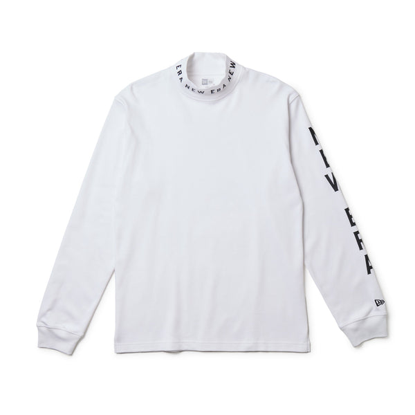 長袖 ハイネック ウォーム Tシャツ オフホワイト | ゴルフ