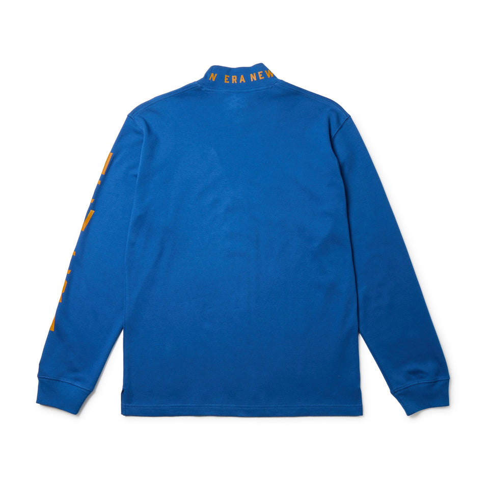 長袖 ハイネック ウォーム Tシャツ ブルー | ゴルフ | ニューエラ