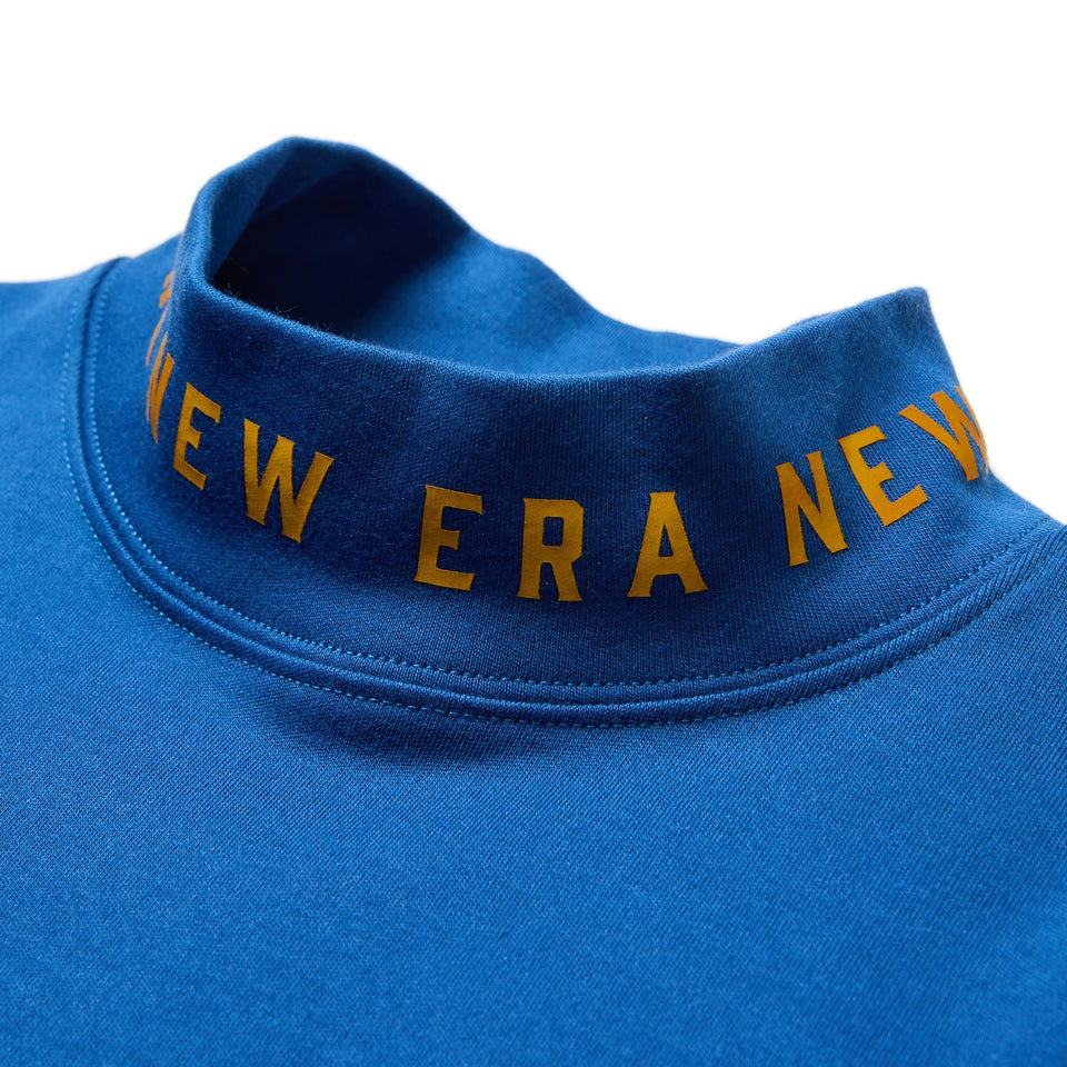 長袖 ハイネック ウォーム Tシャツ ブルー | ゴルフ | ニューエラ