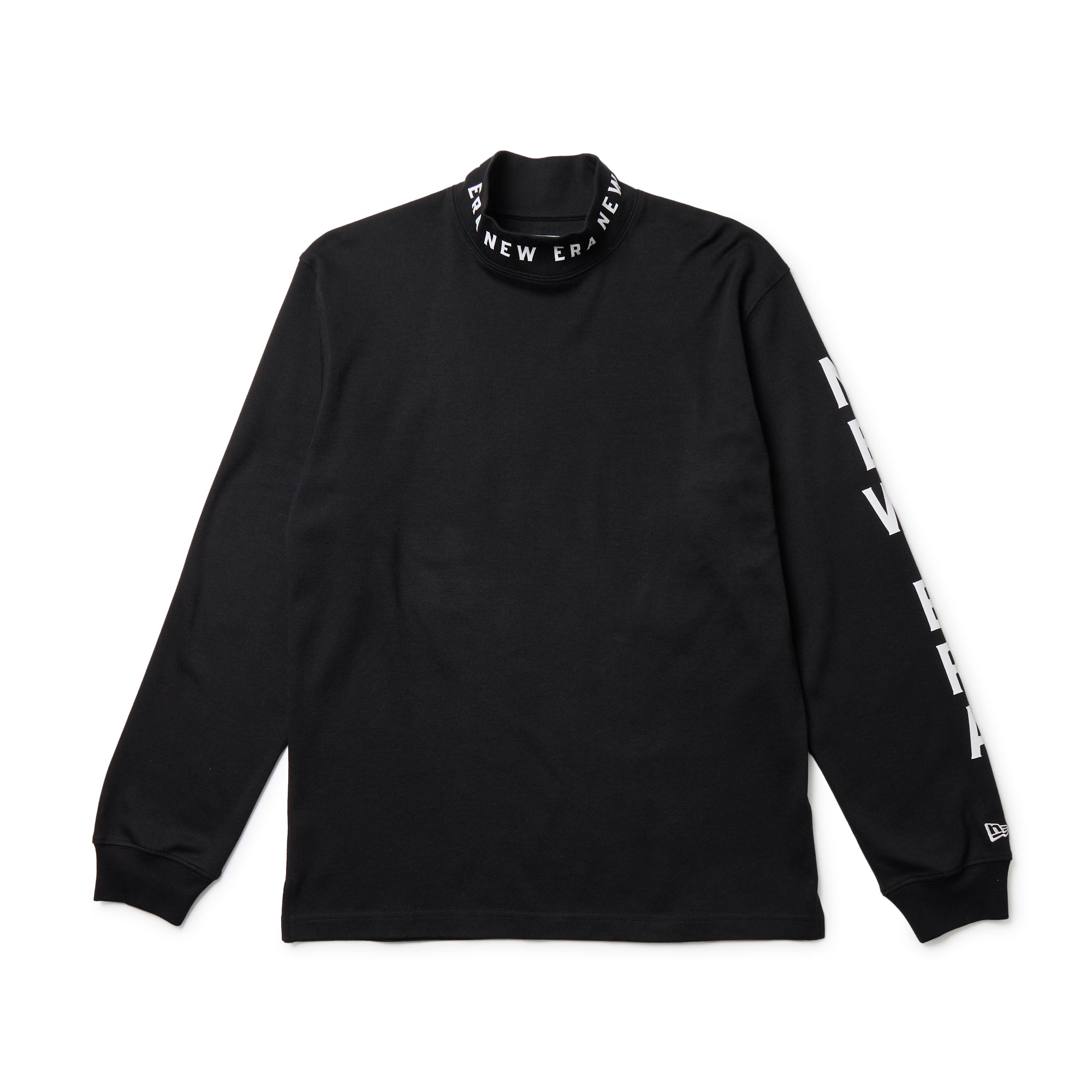 長袖 ハイネック ウォーム Tシャツ ブラック | ゴルフ | ニューエラ 