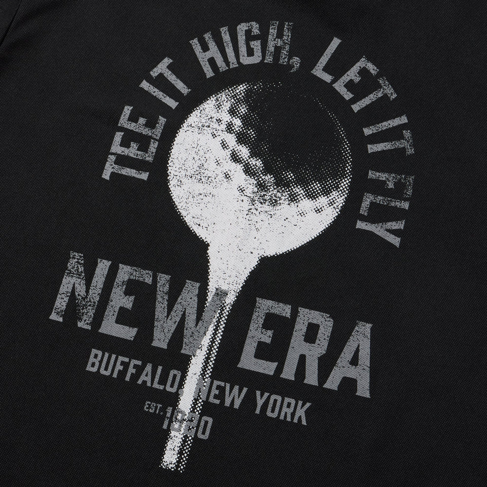 長袖 ハイネック 鹿の子 Tシャツ ゴルフボール ブラック | ゴルフ - 14669870 - S | NEW ERA ニューエラ公式オンラインストア