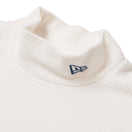 長袖 ハイネック グリッドフリース Tシャツ オフホワイト | ゴルフ - 14669871 - S | NEW ERA ニューエラ公式オンラインストア