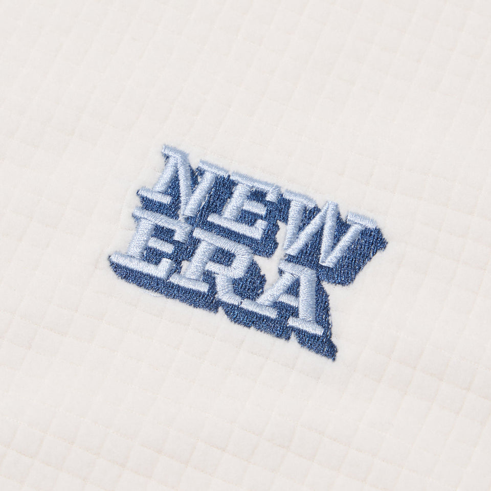長袖 ハイネック グリッドフリース Tシャツ オフホワイト | ゴルフ - 14669871 - S | NEW ERA ニューエラ公式オンラインストア