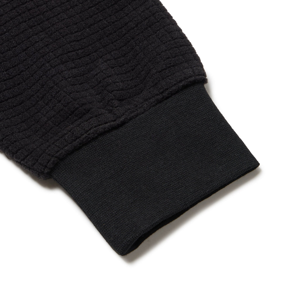 長袖 ハイネック グリッドフリース Tシャツ ブラック | ゴルフ - 14669872 - S | NEW ERA ニューエラ公式オンラインストア