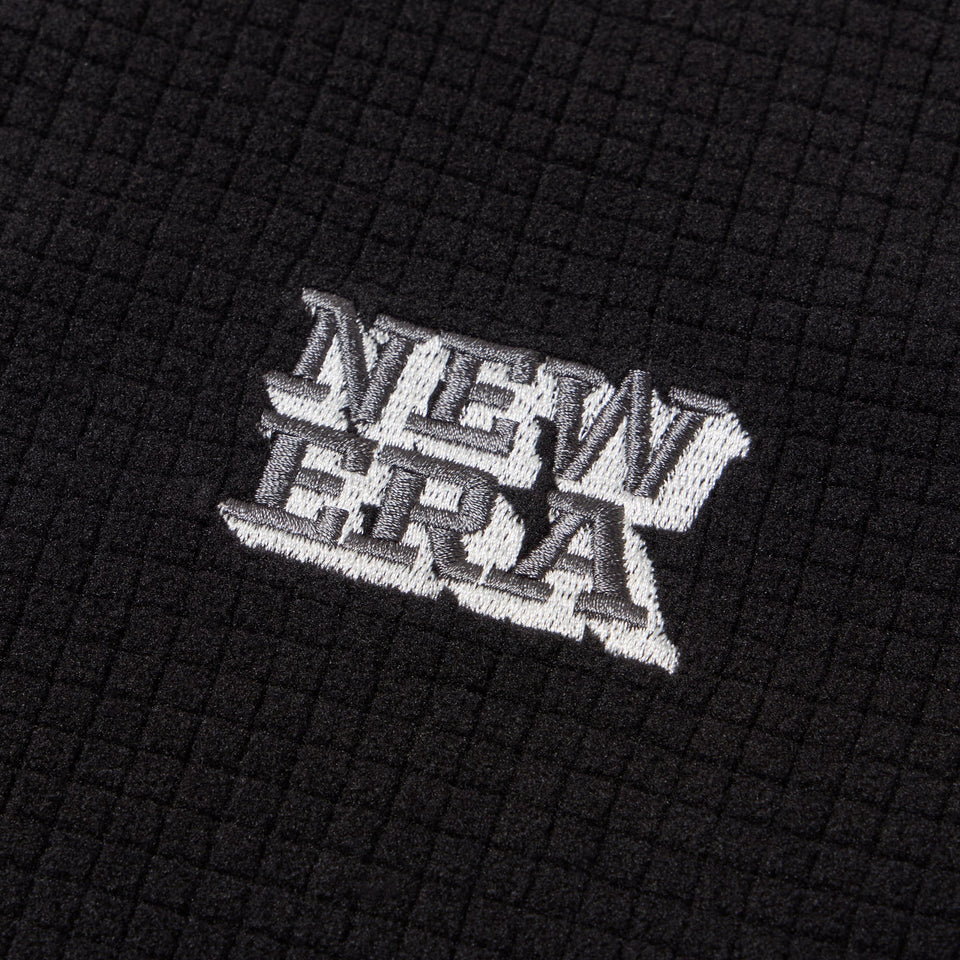 長袖 ハイネック グリッドフリース Tシャツ ブラック | ゴルフ - 14669872 - S | NEW ERA ニューエラ公式オンラインストア