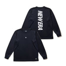 バスケットボール 長袖 テック Tシャツ バーチカルロゴ ネイビー | パフォーマンスアパレル - 14674774 - S | NEW ERA ニューエラ公式オンラインストア