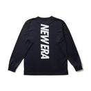バスケットボール 長袖 テック Tシャツ バーチカルロゴ ネイビー | パフォーマンスアパレル - 14674774 - S | NEW ERA ニューエラ公式オンラインストア