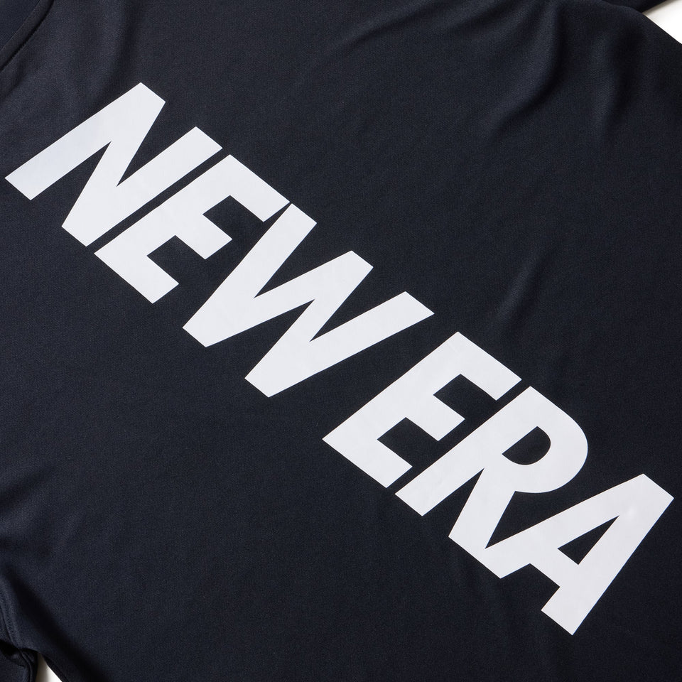 バスケットボール 長袖 テック Tシャツ バーチカルロゴ ネイビー | パフォーマンスアパレル - 14674774 - S | NEW ERA ニューエラ公式オンラインストア