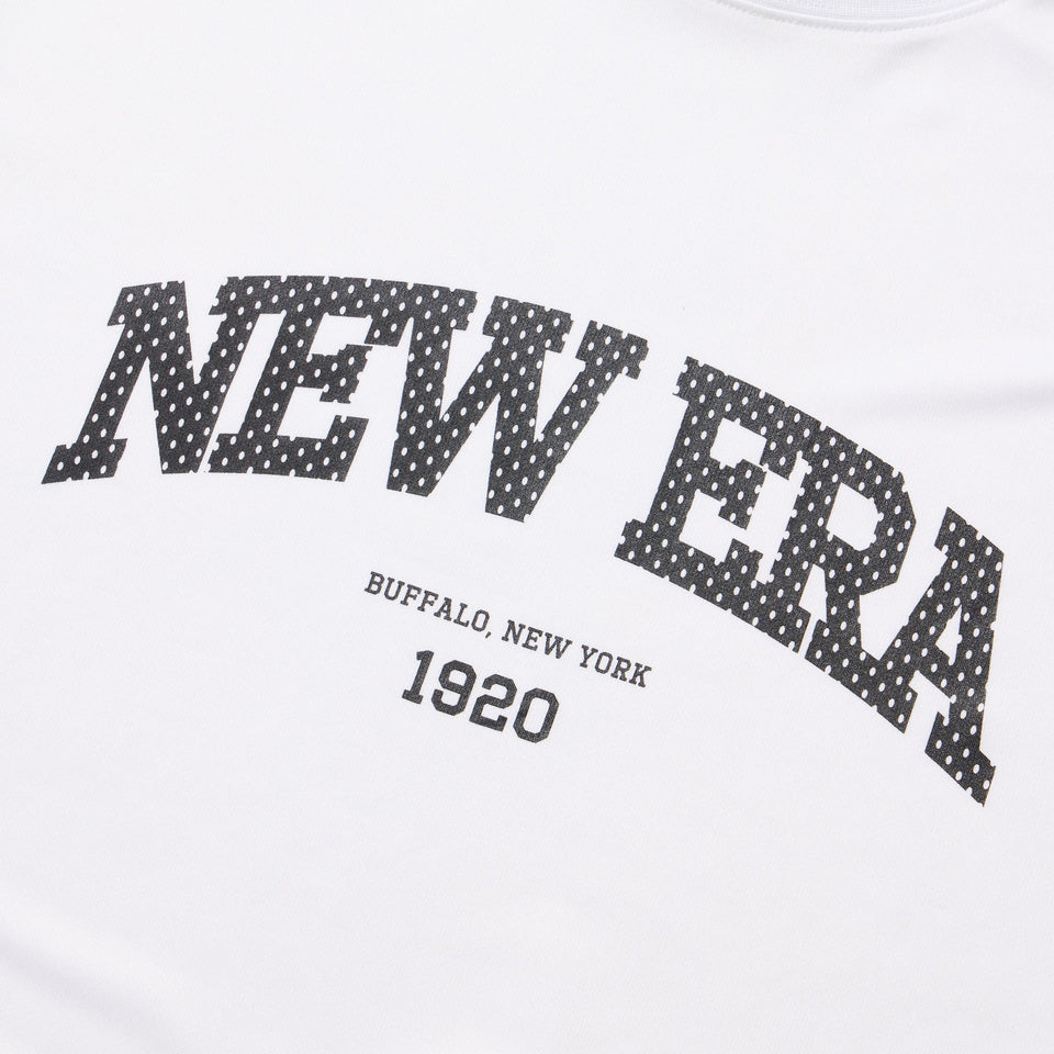 バスケットボール 長袖 オーバーサイズド テック Tシャツ カレッジロゴ ホワイト | パフォーマンスアパレル - 14674776 - S | NEW ERA ニューエラ公式オンラインストア