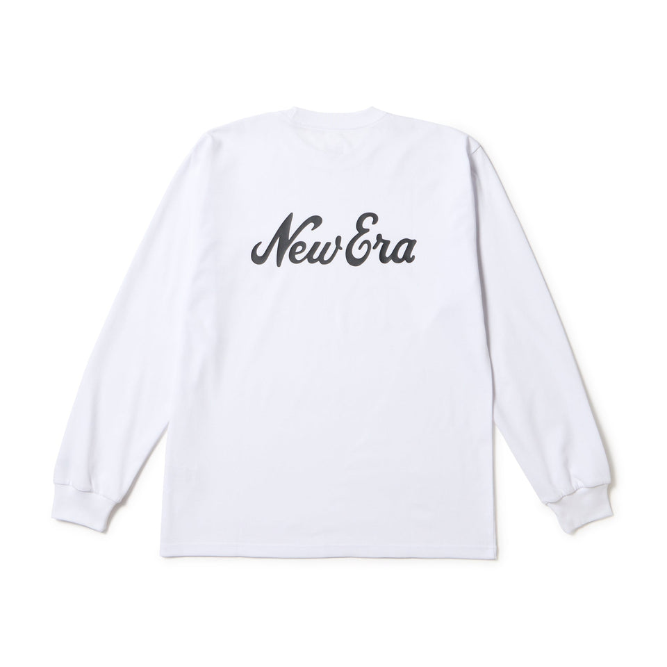 長袖 パフォーマンス Tシャツ クラシックロゴ ホワイト レギュラーフィット - 14682679 - S | NEW ERA ニューエラ公式オンラインストア