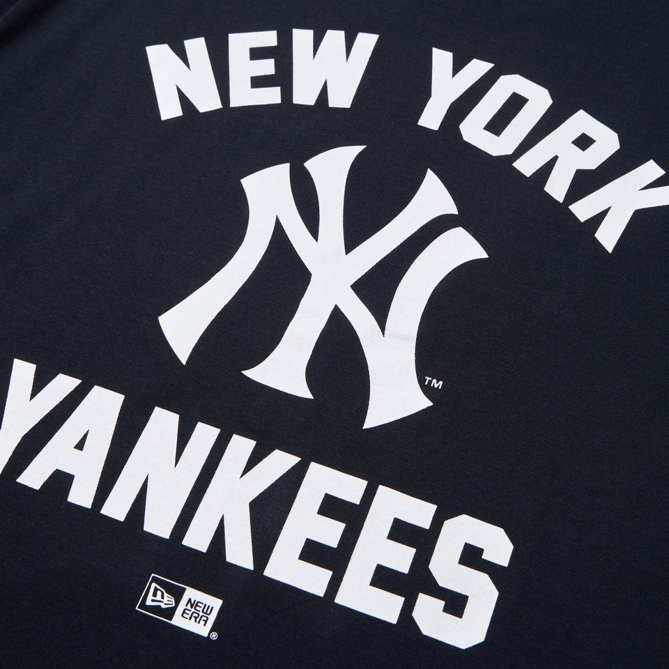 長袖 コットン Tシャツ ニューヨーク・ヤンキース ネイビー レギュラーフィット - 14682709 - S | NEW ERA ニューエラ公式オンラインストア