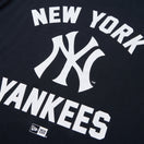 長袖 コットン Tシャツ ニューヨーク・ヤンキース ネイビー レギュラーフィット - 14682709 - S | NEW ERA ニューエラ公式オンラインストア