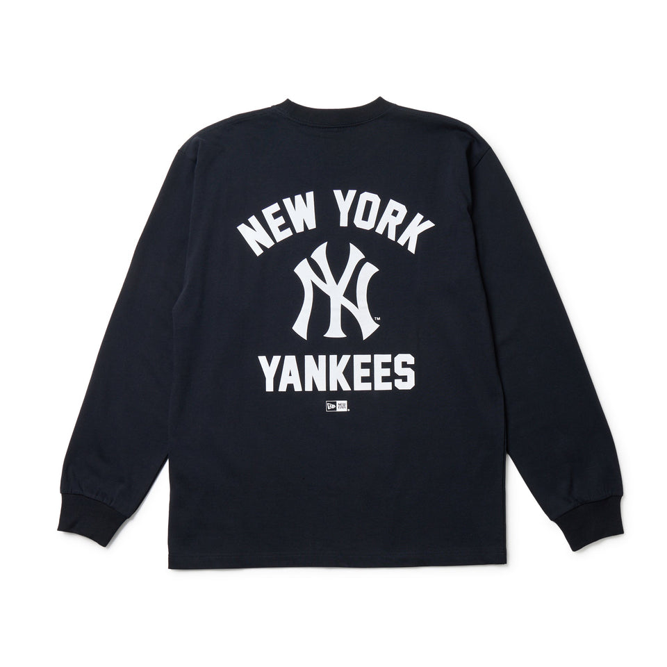【値下】MLB ヤンキース　ゲームTシャツ　ユニフォーム 長袖　黒 b-apd27y23n13y9f33.jpg