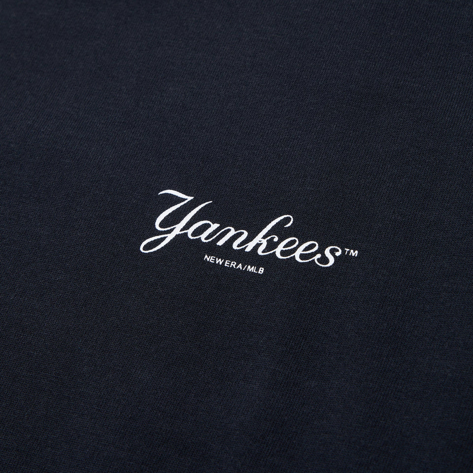 長袖 コットン Tシャツ ニューヨーク・ヤンキース ネイビー レギュラーフィット - 14682709 - S | NEW ERA ニューエラ公式オンラインストア