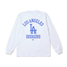 長袖 コットン Tシャツ ロサンゼルス・ドジャース ホワイト レギュラーフィット - 14682710 - S | NEW ERA ニューエラ公式オンラインストア