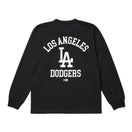 長袖 コットン Tシャツ ロサンゼルス・ドジャース ブラック レギュラーフィット - 14682711 - S | NEW ERA ニューエラ公式オンラインストア