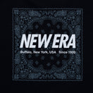 長袖 パフォーマンス Tシャツ ペイスリー ブラック レギュラーフィット | パフォーマンスアパレル - 14861208 - S | NEW ERA ニューエラ公式オンラインストア