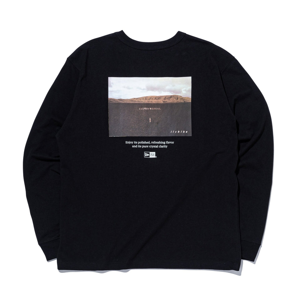 長袖 ウォッシュド コットン Tシャツ いいちこ ブラック - 14876440-S | NEW ERA ニューエラ公式オンラインストア