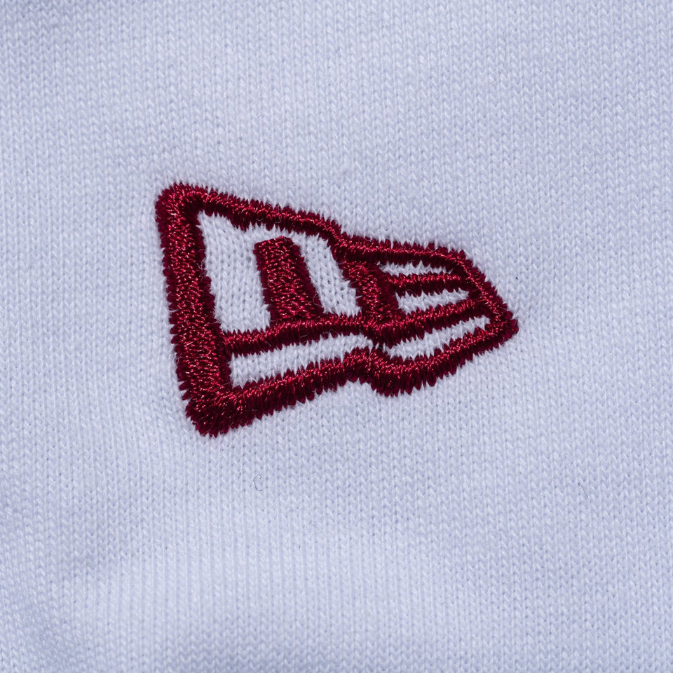 長袖 オーバーサイズド コットン Tシャツ 宇ち多゛ ホワイト - 14882410-S | NEW ERA ニューエラ公式オンラインストア