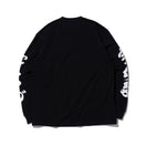 長袖 オーバーサイズド コットン Tシャツ 宇ち多゛ ブラック - 14882411-S | NEW ERA ニューエラ公式オンラインストア
