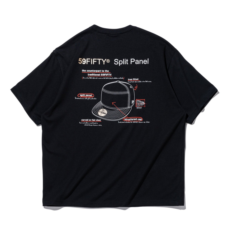 半袖 パフォーマンス Tシャツ 59FIFTY DAY Memorial Collection 59FIFTY スプリットパネル ブラック - 14730567 - S | NEW ERA ニューエラ公式オンラインストア