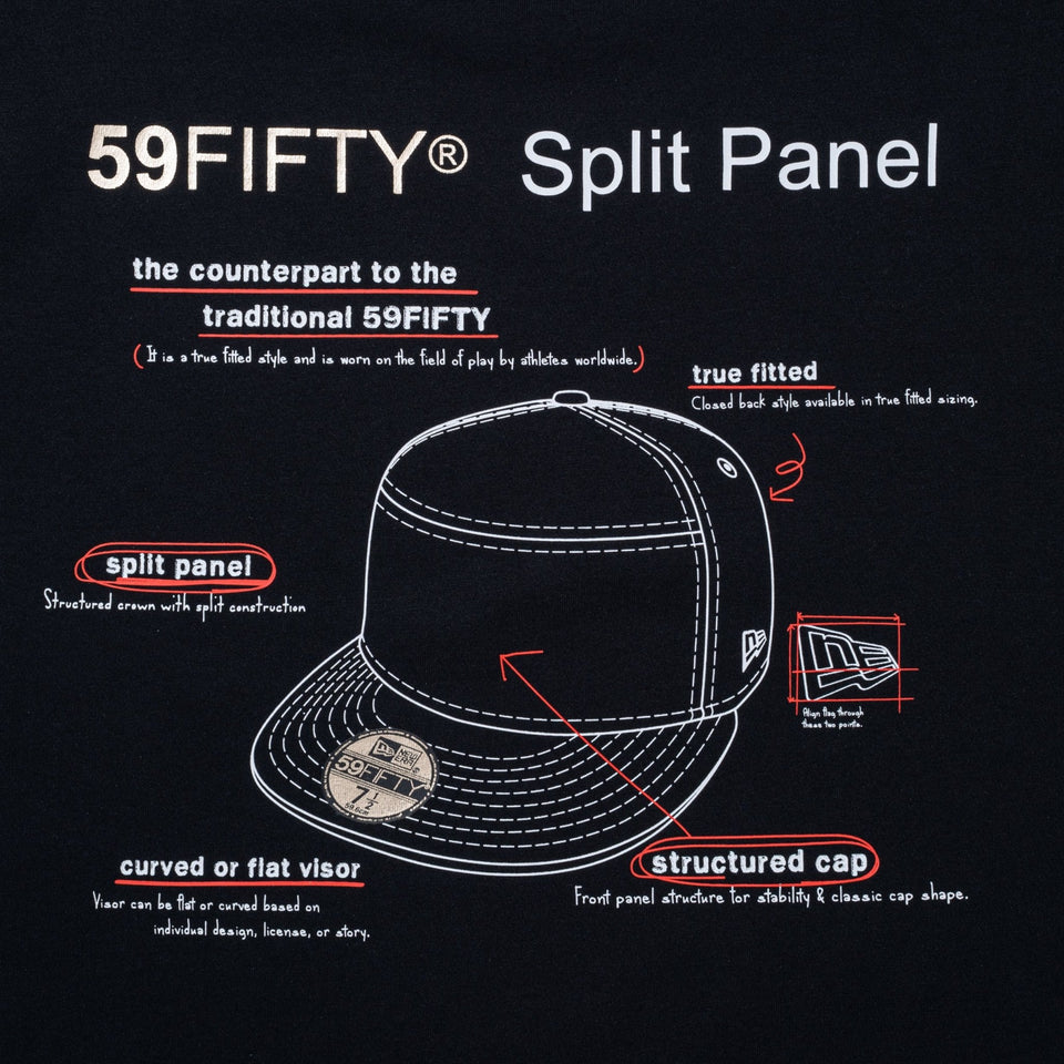 半袖 パフォーマンス Tシャツ 59FIFTY DAY Memorial Collection 59FIFTY スプリットパネル ブラック - 14730567 - S | NEW ERA ニューエラ公式オンラインストア