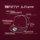 半袖 パフォーマンス Tシャツ 59FIFTY DAY Memorial Collection 59FIFTY A - Frame バーガンディー - 14730569 - S | NEW ERA ニューエラ公式オンラインストア