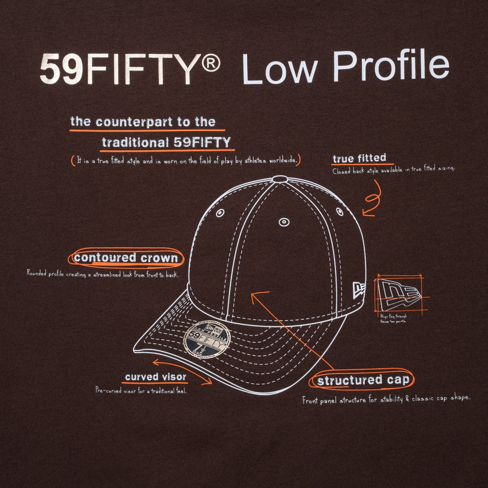 半袖 パフォーマンス Tシャツ 59FIFTY DAY Memorial Collection LP 59FIFTY ブラウン - 14730566 - S | NEW ERA ニューエラ公式オンラインストア