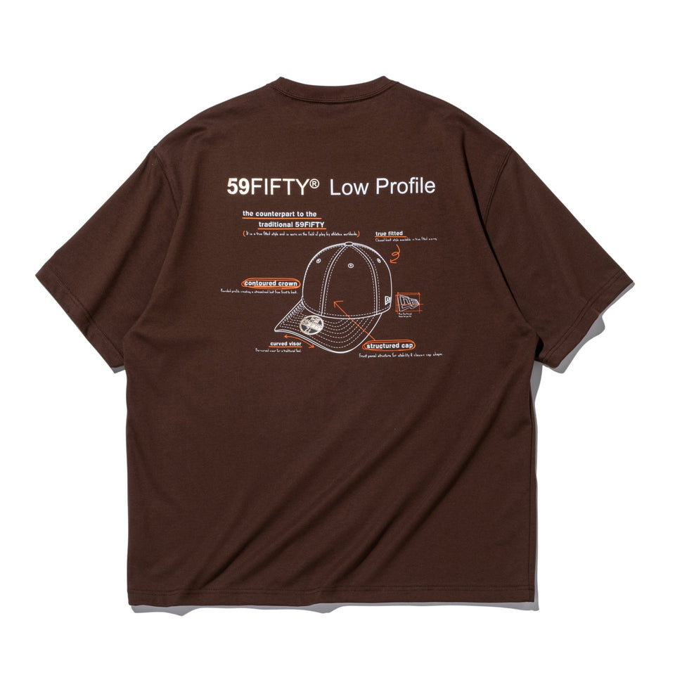 半袖 パフォーマンス Tシャツ 59FIFTY DAY Memorial Collection LP 59FIFTY ブラウン - 14730566 - S | NEW ERA ニューエラ公式オンラインストア