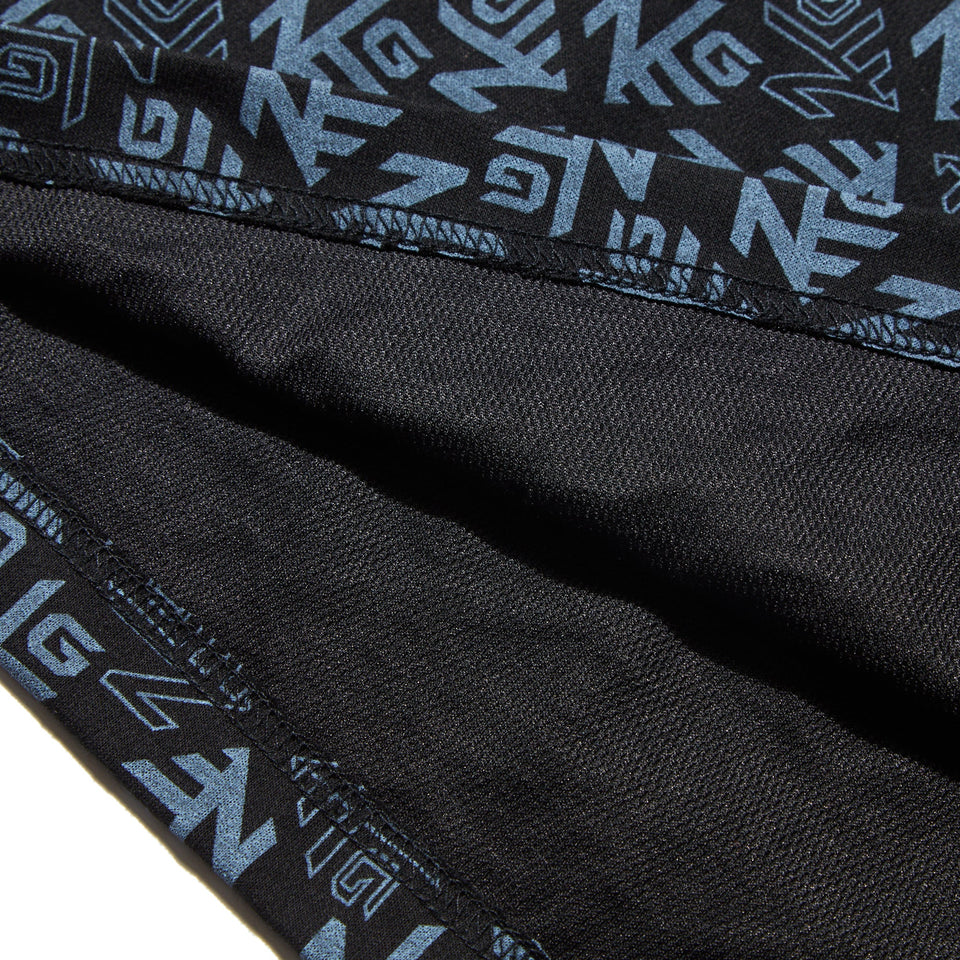 【ゴルフ】長袖 ハイカラー パフォーマンス Tシャツ All Over ブラック - 14326417 - S | NEW ERA ニューエラ公式オンラインストア