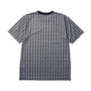 ニューエラ 半袖 テック Tシャツ Allover レギュラーフィット 半袖 テック Tシャツ アーカイブロゴ ブラック レギュラー