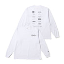 長袖 オーバーサイズド コットン Tシャツ Archive Mix Logo ホワイト - 14682700 - S | NEW ERA ニューエラ公式オンラインストア