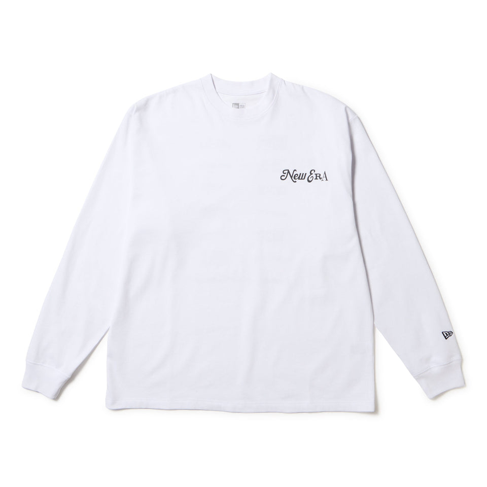 長袖 オーバーサイズド コットン Tシャツ Archive Mix Logo ホワイト - 14682700 - S | NEW ERA ニューエラ公式オンラインストア