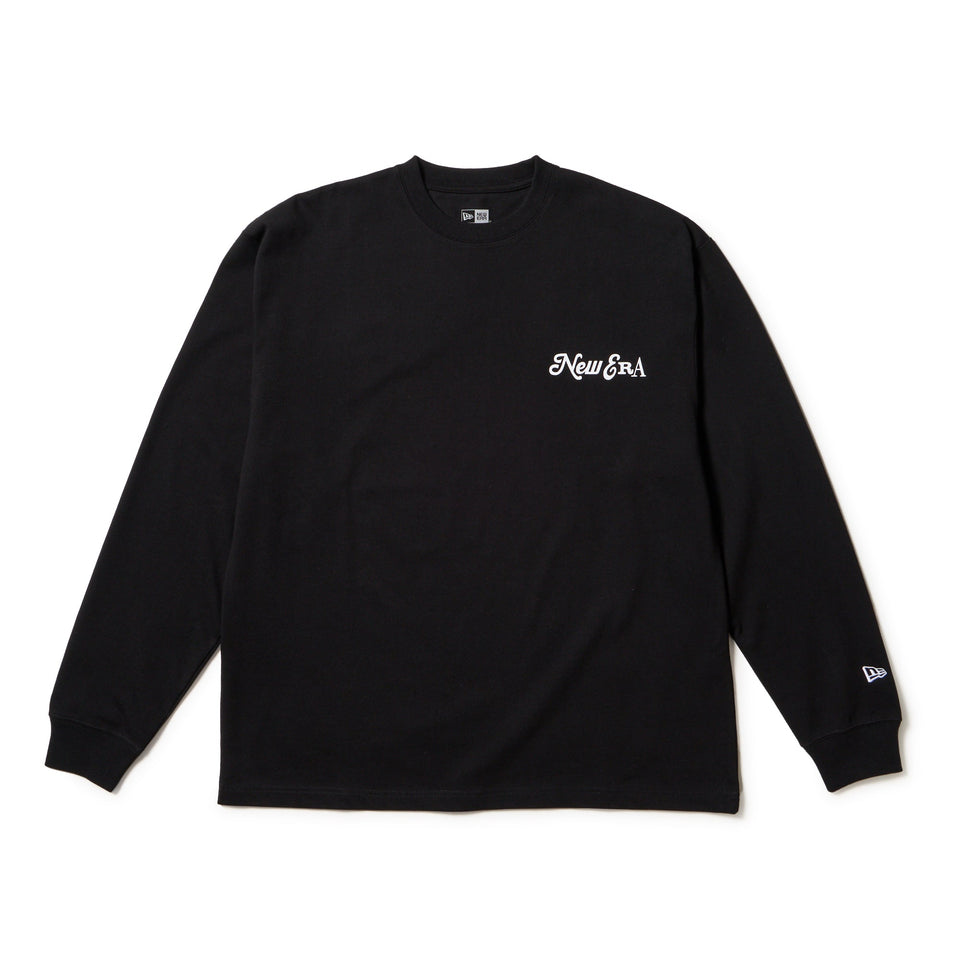 長袖 オーバーサイズド コットン Tシャツ Archive Mix Logo