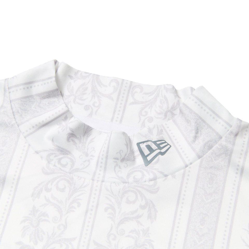 【ゴルフ】半袖 鹿の子 ミッドネック Tシャツ Bandana All Over ホワイト - 14391502 - S | NEW ERA ニューエラ公式オンラインストア