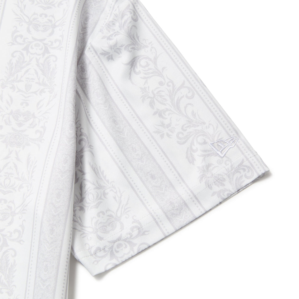 【ゴルフ】半袖 鹿の子 ミッドネック Tシャツ Bandana All Over ホワイト - 14391502 - S | NEW ERA ニューエラ公式オンラインストア