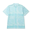 【ゴルフ】半袖 鹿の子 ミッドネック Tシャツ Bandana All Over ビーチキスブルー - 14391504 - S | NEW ERA ニューエラ公式オンラインストア