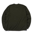 長袖 オーバーサイズド ワッフル Tシャツ BLACK LABEL FW24 オリーブ - 14410772 - S | NEW ERA ニューエラ公式オンラインストア