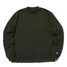 長袖 オーバーサイズド ワッフル Tシャツ BLACK LABEL FW24 オリーブ - 14410772 - S | NEW ERA ニューエラ公式オンラインストア