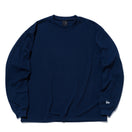 長袖 オーバーサイズド ワッフル Tシャツ BLACK LABEL FW24 ネイビー - 14410773 - S | NEW ERA ニューエラ公式オンラインストア
