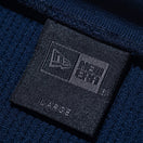 長袖 オーバーサイズド ワッフル Tシャツ BLACK LABEL FW24 ネイビー - 14410773 - S | NEW ERA ニューエラ公式オンラインストア