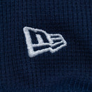 長袖 オーバーサイズド ワッフル Tシャツ BLACK LABEL FW24 ネイビー - 14410773 - S | NEW ERA ニューエラ公式オンラインストア