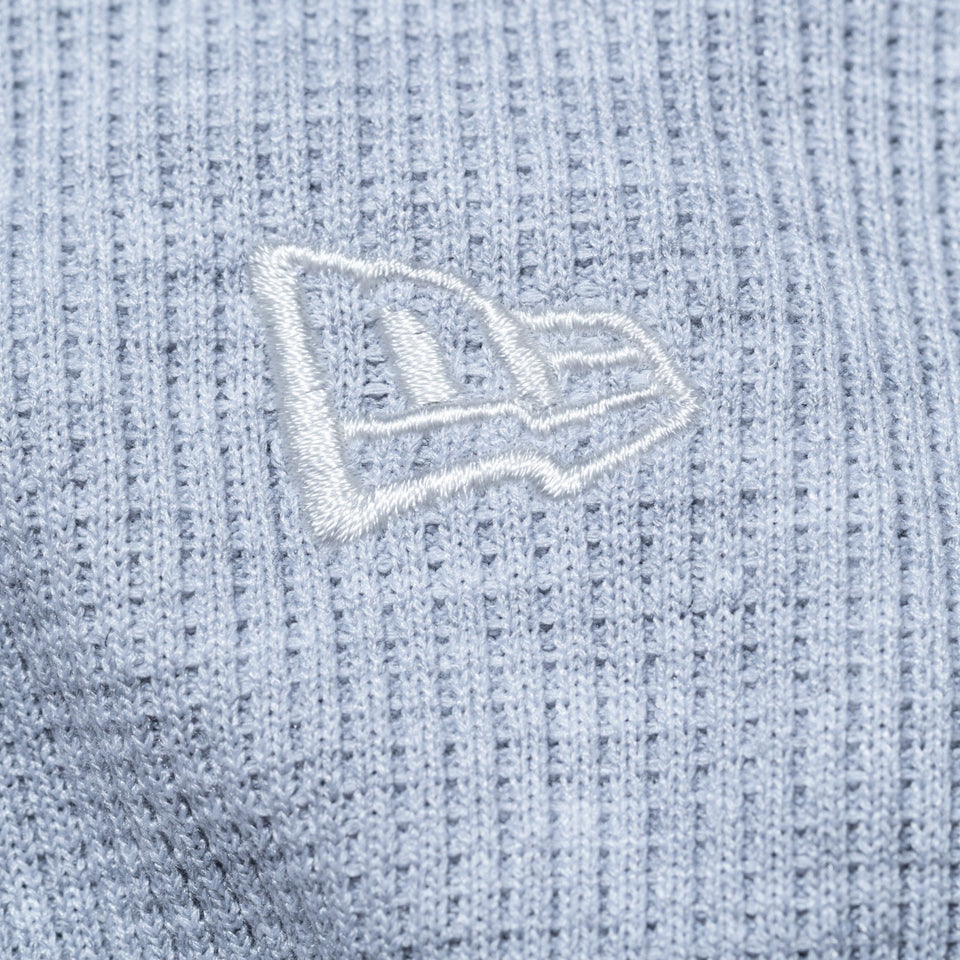 長袖 オーバーサイズド ワッフル Tシャツ BLACK LABEL FW24 ライトグレー - 14410774 - S | NEW ERA ニューエラ公式オンラインストア