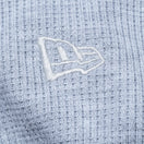 長袖 オーバーサイズド ワッフル Tシャツ BLACK LABEL FW24 ライトグレー - 14410774 - S | NEW ERA ニューエラ公式オンラインストア