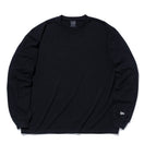 長袖 オーバーサイズド ワッフル Tシャツ BLACK LABEL FW24 ブラック - 14410775 - S | NEW ERA ニューエラ公式オンラインストア