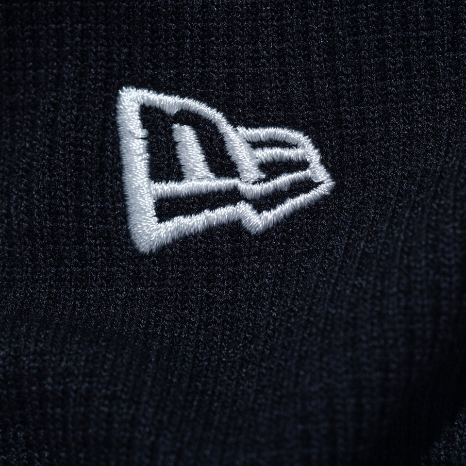 長袖 オーバーサイズド ワッフル Tシャツ BLACK LABEL FW24 ブラック - 14410775 - S | NEW ERA ニューエラ公式オンラインストア