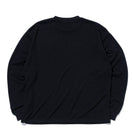 長袖 オーバーサイズド ワッフル Tシャツ BLACK LABEL FW24 ブラック - 14410775 - S | NEW ERA ニューエラ公式オンラインストア