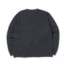 長袖 オーバーサイズド ガーメントダイ コットンポケット Tシャツ BLACK LABEL FW24 ブラック - 14410779 - S | NEW ERA ニューエラ公式オンラインストア